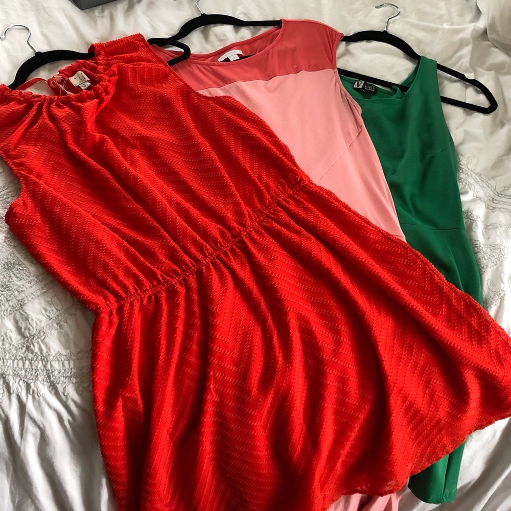 Spring Dress Bundle! 2 are GUC🔥 1 is EUC.